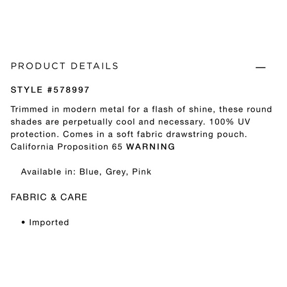 Loft metal tipped round sunglasses - Picture 4 of 16